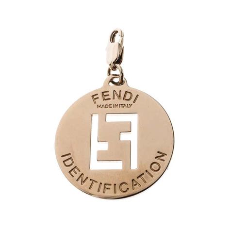 fendi charm necklace|is Fendi jewelry real gold.